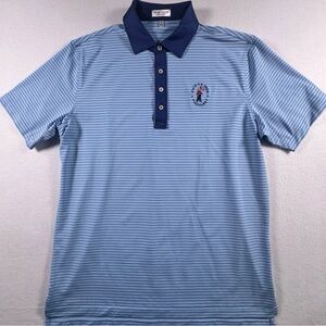 124th U.S. Open Pinehurst Peter Millar Golf Summer Comfort Polo Shirt Large